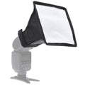 Portable Flash Folding Soft Box, Without Flash Light Holder, Size: 15 x 17 cm(Black + White), 15x17cm Rectangle 15x17cm Rectangle
