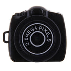 Y2000 HD Outdoor Sports Ultra-Mini DV Pocket Digital Video Recorder Camera Camcorder, Support Max 32GB Micro SD / TF Card(Black), Y2000 Y2000