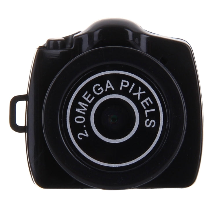 Y2000 HD Outdoor Sports Ultra-Mini DV Pocket Digital Video Recorder Camera Camcorder, Support Max 32GB Micro SD / TF Card(Black), Y2000 Y2000