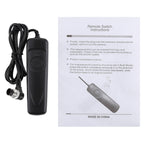 Cuely MC-30 Remote Switch Shutter Release Cord for Nikon D810 / D820 / D5 / D4, MC-30