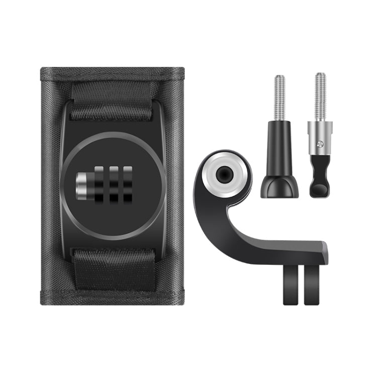 Hook and Loop Fastener Backpack Rec-Mounts Clip Clamp Mount with Screw for GoPro, Insta360, DJI and Other Action Cameras – Durable Build, Easy to Use