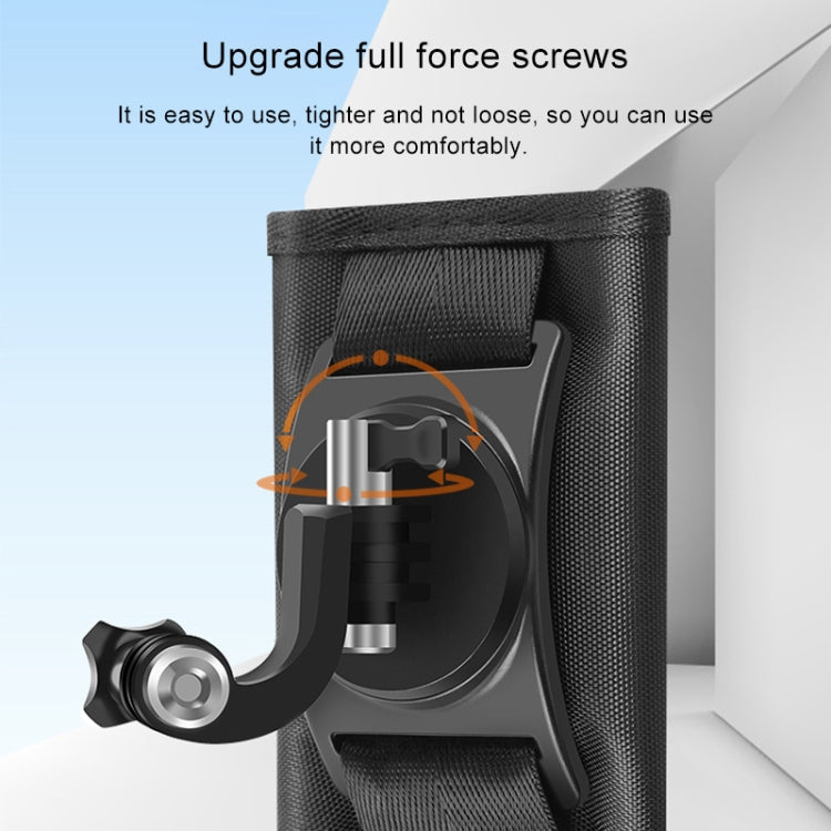 Hook and Loop Fastener Backpack Rec-Mounts Clip Clamp Mount with Screw for GoPro, Insta360, DJI and Other Action Cameras – Durable Build, Easy to Use