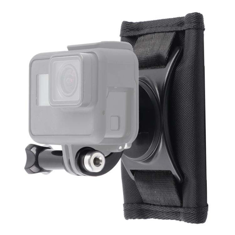 Hook and Loop Fastener Backpack Rec-Mounts Clip Clamp Mount with Screw for GoPro, Insta360, DJI and Other Action Cameras – Durable Build, Easy to Use