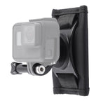 Hook and Loop Fastener Backpack Rec-Mounts Clip Clamp Mount with Screw for GoPro, Insta360, DJI and Other Action Cameras – Durable Build, Easy to Use