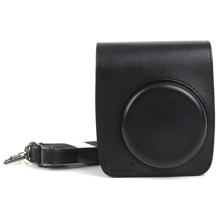 PU Leather Camera Protective bag for FUJIFILM Instax Mini 90 Camera, with Adjustable Shoulder Strap, For FUJIFILM Instax Mini 90 For FUJIFILM Instax Mini 90 Black