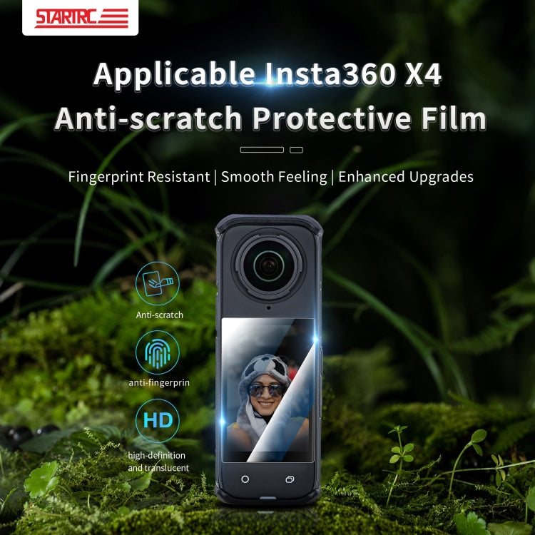 STARTRC 2pcs HD Tempered Glass Film – Tempered Glass, Screen Protector, For Insta360 X4