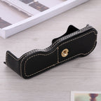 1/4 inch Thread PU Leather Camera Half Case Base for FUJIFILM X-A5 / X-A20 – Leather, For FUJIFILM XA5