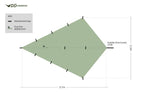 DD Hammocks SuperLight Bikepacker Tarp