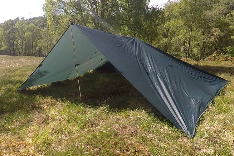 DD 5 x 5 MC Multi Camo Tarp