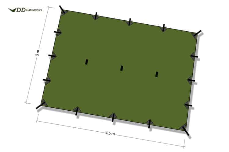 DD XL Tarp (Various Colours Available)
