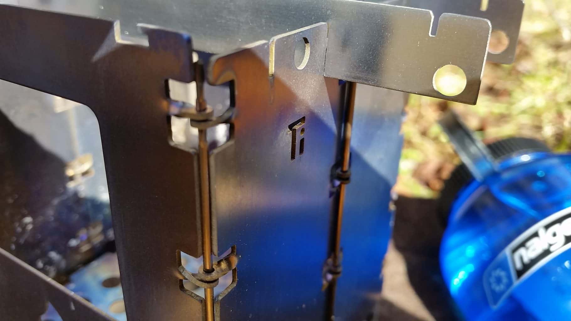 BE Bushbox LF Titanium Outdoor Stove