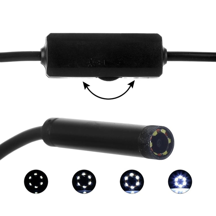 F99 HD Mobile Phone Endoscope, 8mm Waterproof Pipe Endoscope, Wifi Version, Flexible Cord, Length: 1m, Length: 1m