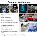 F99 HD Mobile Phone Endoscope, 8mm Waterproof Pipe Endoscope, Wifi Version, Flexible Cord, Length: 1m, Length: 1m