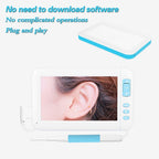 C01 4.3 Inch Screen Display HD1080P Visual Earspoon Endoscope with 6 LEDs, Diameter:3.9mm, C01 3.9mm
