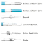 I98 1.3 Million HD Visual Earwax Clean Tool Endoscope Borescope with 6 LEDs, Lens Diameter: 5.5mm