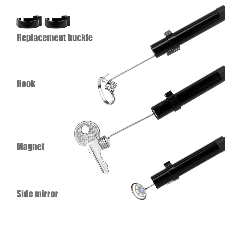 P30 5.5mm IP67 Waterproof 4.3 inch HD Portable Endoscope Hard Cable Industrial Endoscope, Cable Length: 5m, 5m, 5m (Blue) – Waterproof