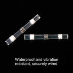 100 PCS AWG26-24 0.25-0.34mm Seal Heat Shrink Butt Wire Connectors White Terminals Solder Sleeve, 0.25-0.34mm White