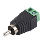 DC Power to RCA Male Adapter Connector, DC to RCA Male – Durable Build, Easy to Use