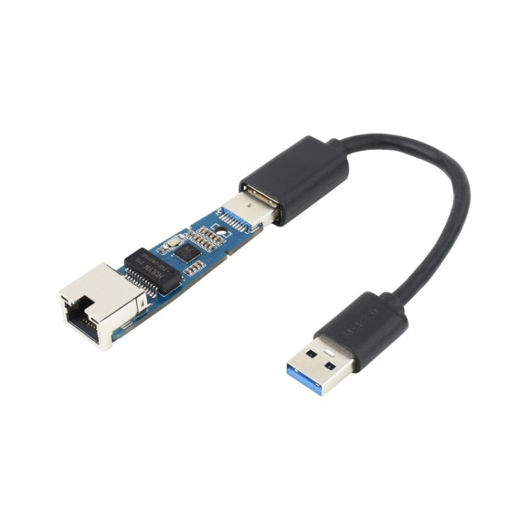 Waveshare USB 3.2 Gen1 to Gigabit Ethernet Converter Module, Driver-Free – Durable Build, Easy to Use