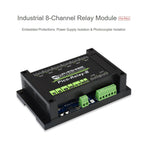 Waveshare Multi Protection 8-Channel Industrial Relay Module for Raspberry Pi Pico, 20218 – Durable Build, Easy to Use