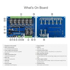 Waveshare Multi Protection 8-Channel Industrial Relay Module for Raspberry Pi Pico, 20218 – Durable Build, Easy to Use