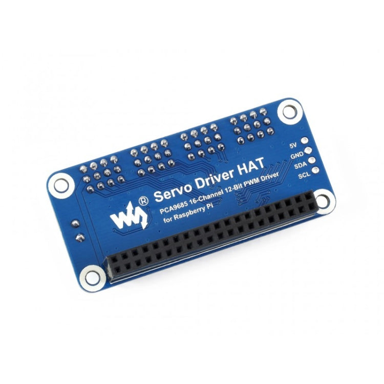 Waveshare 16-Channel 12-bit I2C Servo Driver HAT for Raspberry Pi, 15275 – Bluetooth, TPU
