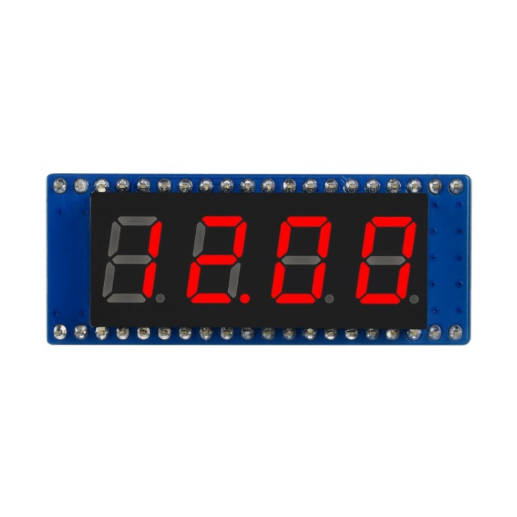 WAVESHARE 4-digit 8-segment Display Module for Raspberry Pi Pico, SPI-compatible, 19806 19806