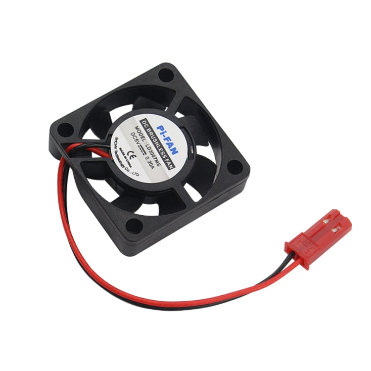 DC 5V 0.2A Mini Computer Case Cooler Cooling Fan with Screws Parts for Raspberry Pi 3B / 2B / B+, Size: 30x30x8mm – Durable Build, Easy to Use