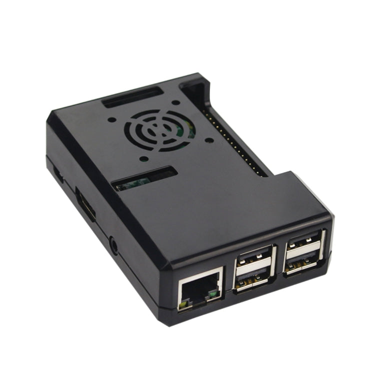 ABS Protective Shell Case with Cooling Fan Hole for Raspberry pi 3 Default Title