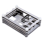 9 Layers Acrylic Box Shell Case with Cooling Fan Hole for Raspberry pi 3 Default Title