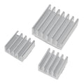 3 in 1 Cooling Heatsink Aluminium Heat Sink Pad Shims for Raspberry Pi 3 / 2 – Durable Build, Easy to Use, For Raspberry Pi 3 / 2 For Raspberry Pi 3 2
