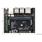 Waveshare Jetson Nano Development / Expansion Module Board Base A – Card Slot, 4K