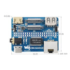 Waveshare Nano Base Board B for Raspberry Pi CM4, Nano Base Board B – TPU, 4K