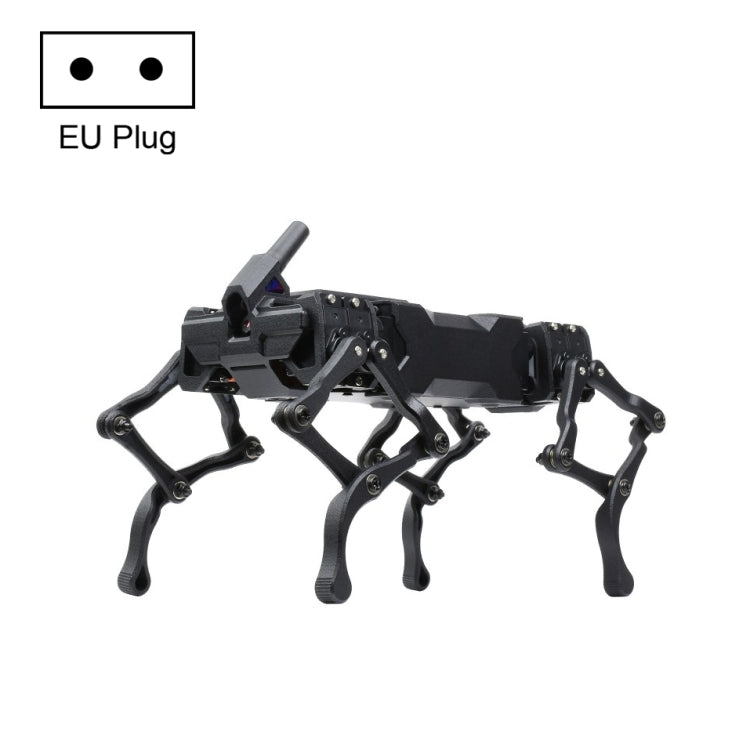 Waveshare WAVEGO 12-DOF Bionic Dog-Like Robot, Basic Version, Basic Version – Bluetooth, Aluminum Alloy, TPU Basic Version EU Plug