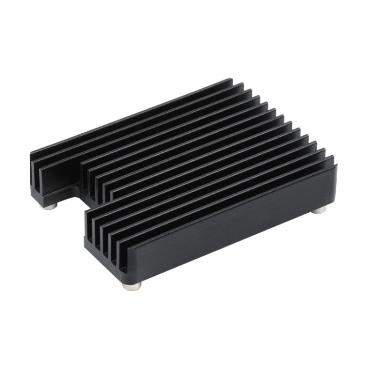 WAVESHARE Aluminum Heatsink for Raspberry Pi CM4, with Antenna Notch – Durable Build, Easy to Use Default Title