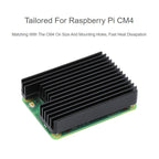 WAVESHARE Aluminum Heatsink for Raspberry Pi CM4, with Antenna Notch – Durable Build, Easy to Use