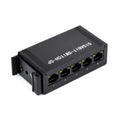 Waveshare Industrial 5P Gigabit Ethernet Switch, Full-Duplex 10/100/1000M, DIN Rail Mount Default Title