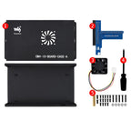 Waveshare Metal Box A for Raspberry Pi CM4 IO Board, with Cooling Fan – Durable Build, Easy to Use
