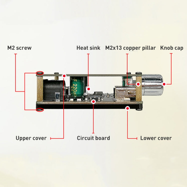 50W MP3 Stereo Audio Digital Power Amplifier Board Bluetooth Amplifier Module, without Shell, Without Shell – Bluetooth, TPU