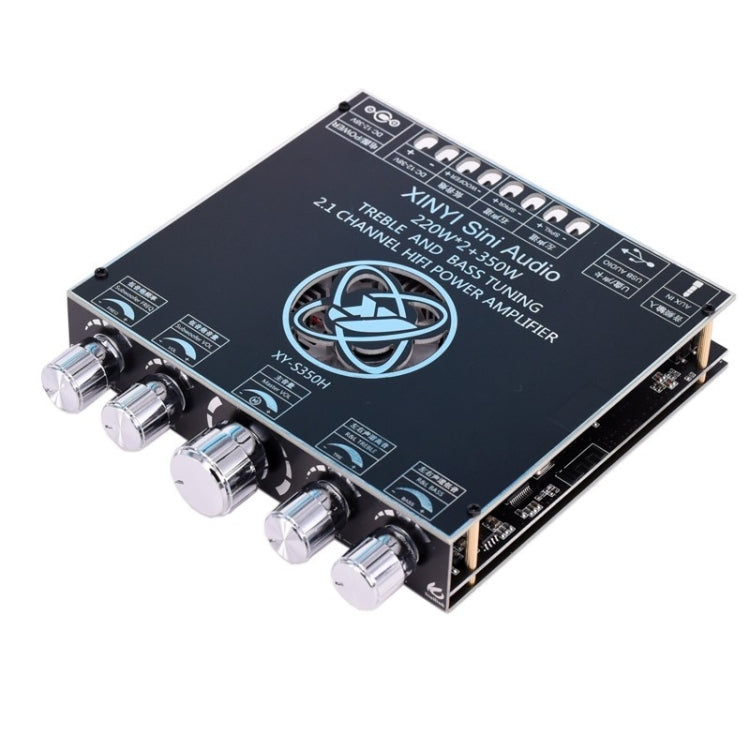 220W 12V 24V Power Bluetooth Wireless TP3251 Stereo Audio Amplifier Board Treble and Bass Control Subwoofer Default Title