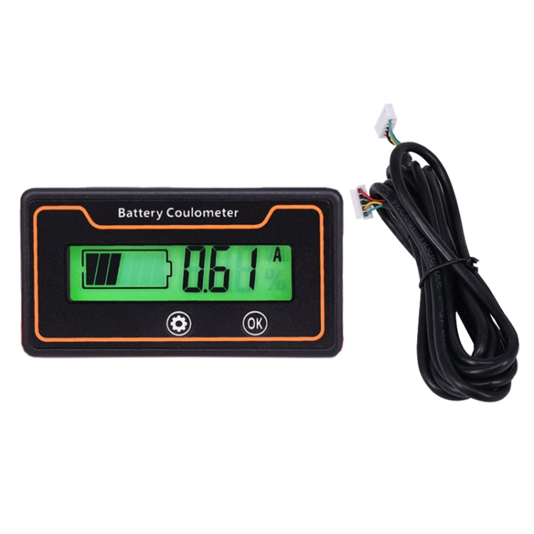 2m 200A 12V 48V Digital Display DC Current Voltmeter Lead-Acid Lithium Battery Charge Meter, 2m 200A 2m 200A