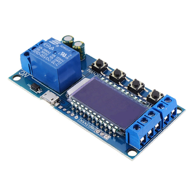 XY-LJ02 6-30V Micro USB Digital LCD Display Time Delay Relay Module Control Timer Switch – TPU