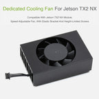 Waveshare Dedicated Cooling fan for Jetson TX2 NX – Aluminum Alloy, For Jetson TX2 NX