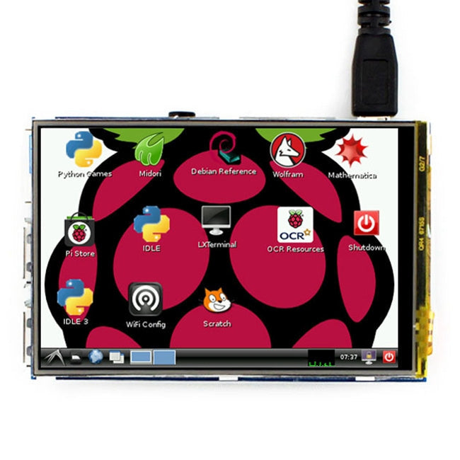 WAVESHARE 3.5 inch 320x480 Touch Screen TFT LCD for Raspberry Pi Default Title