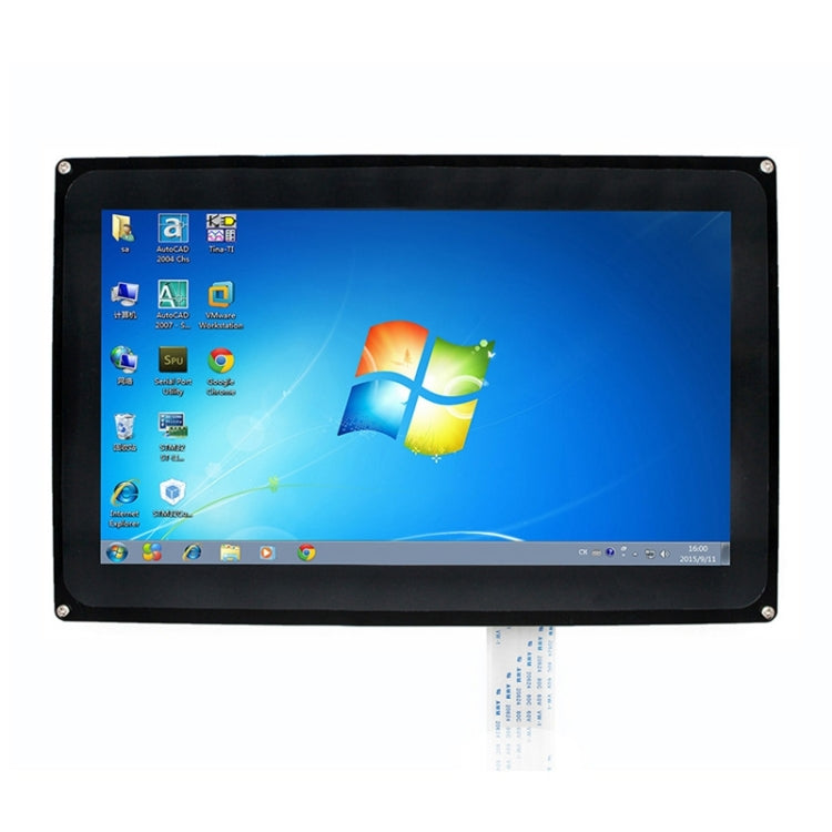 WAVESHARE 10.1inch Resistive Touch Screen LCD, HDMI interface with Case, Supports Multi mini-PCs, 10.1inch HDMI LCD (H) (with case) 10.1inch HDMI LCD (H) (with case)