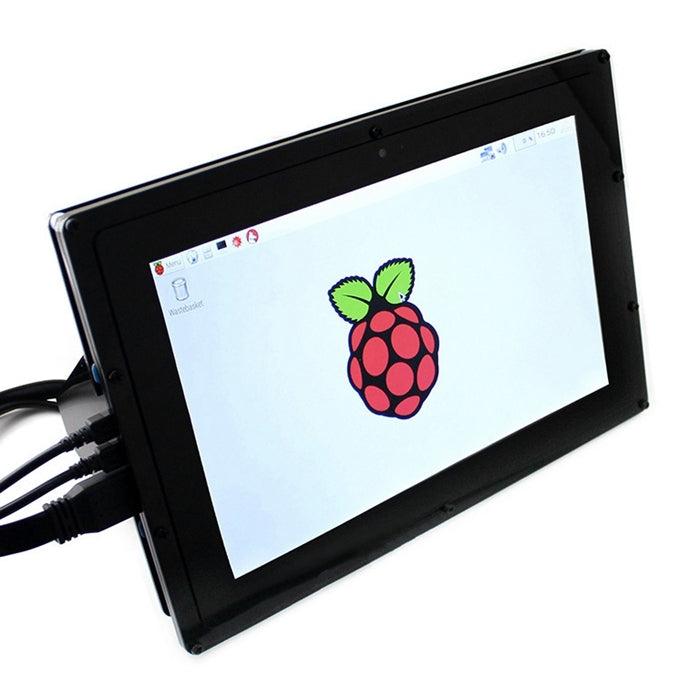 WAVESHARE 10.1inch HDMI LCD (B) Resistive Touch Screen, HDMI interface with Case, Supports Multi mini-PCs, 10.1inch HDMI LCD (B) (with case)