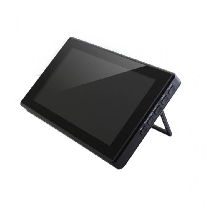 WAVESHARE 7inch HDMI LCD (H) IPS 1024x600 Capacitive Touch Screen with Toughened Glass Cover, Supports Multi mini-PCs Multi Systems, 7inch HDMI LCD (H) IPS