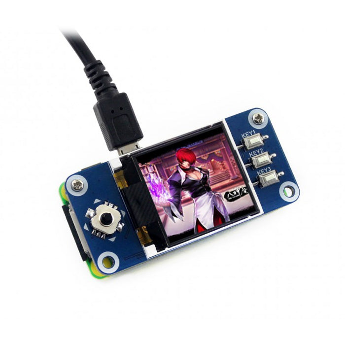 WAVESHARE 128x128 1.44inch LCD Display HAT for Raspberry Pi, 1.44inch LCD HAT – Durable Build, Easy to Use