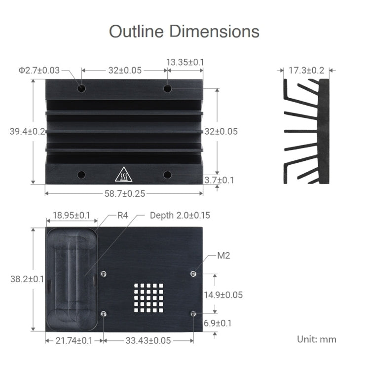 Official Heatsink for Jetson Nano – Durable Build, Easy to Use