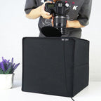 30cm Folding 3 Modes Dual Color Ring Light Photo Lighting Studio Shooting Tent Box Kit with 6 Colors Black / White / Orange / Red / Green / Blue Backdrops Unfold Size: 30cm x 30cm x 30cm, 31cm
